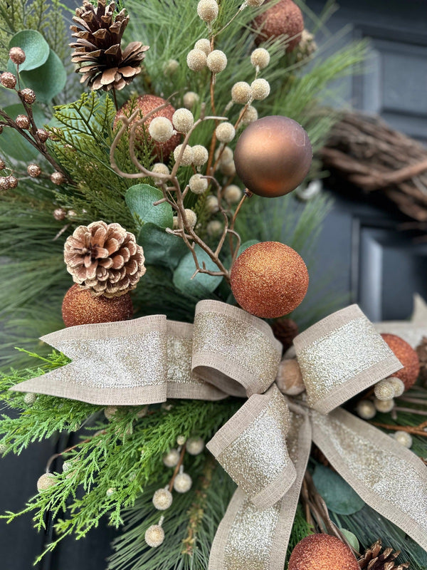 Bronze Baubles for Winter Bronze Baubles for Winter