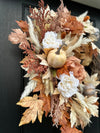 Autumn Fall Pumpkin Wreath