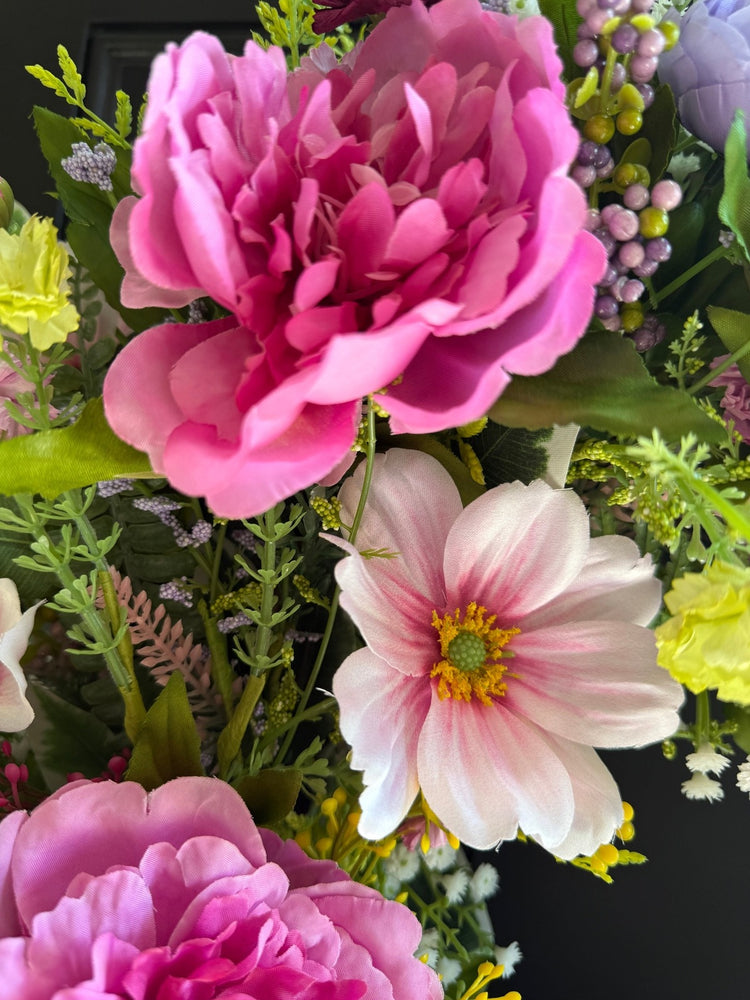 Wildflowers Wreath for Spring and Summer