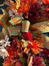 Fall Maple Leaf Wreath