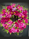 Cottage Style Peony Wreath Kit for Connie