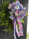 Large Hydrangea Bow for Wreath