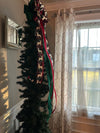 Plaid Deer Themed Tree Topper