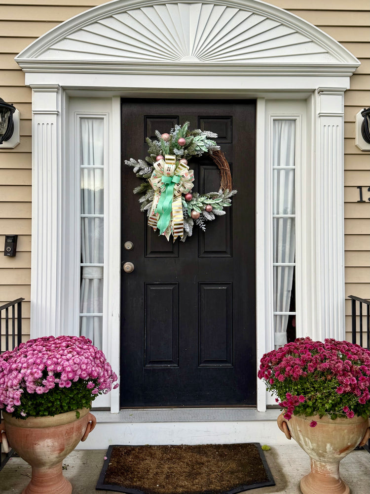 Pastel Nutcracker Christmas Wreath for Winter