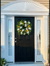 Lemon and Hydrangea Cottage Wreath