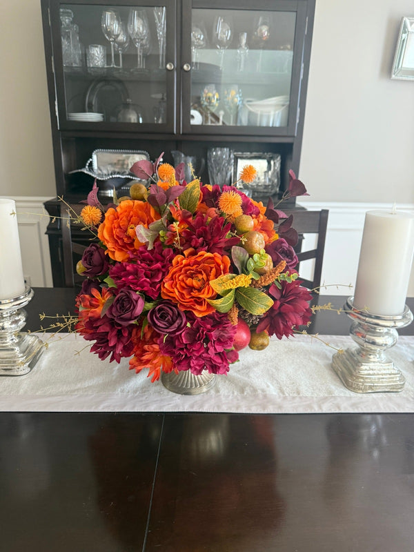 Elegant Fall Centerpiece