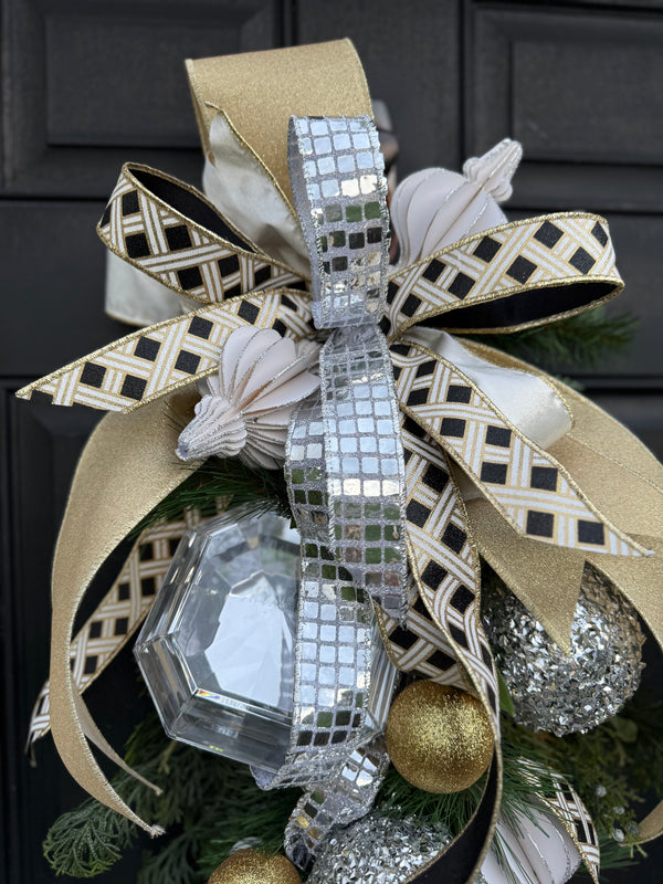 Jewel Swag for Winter, Christmas Swag