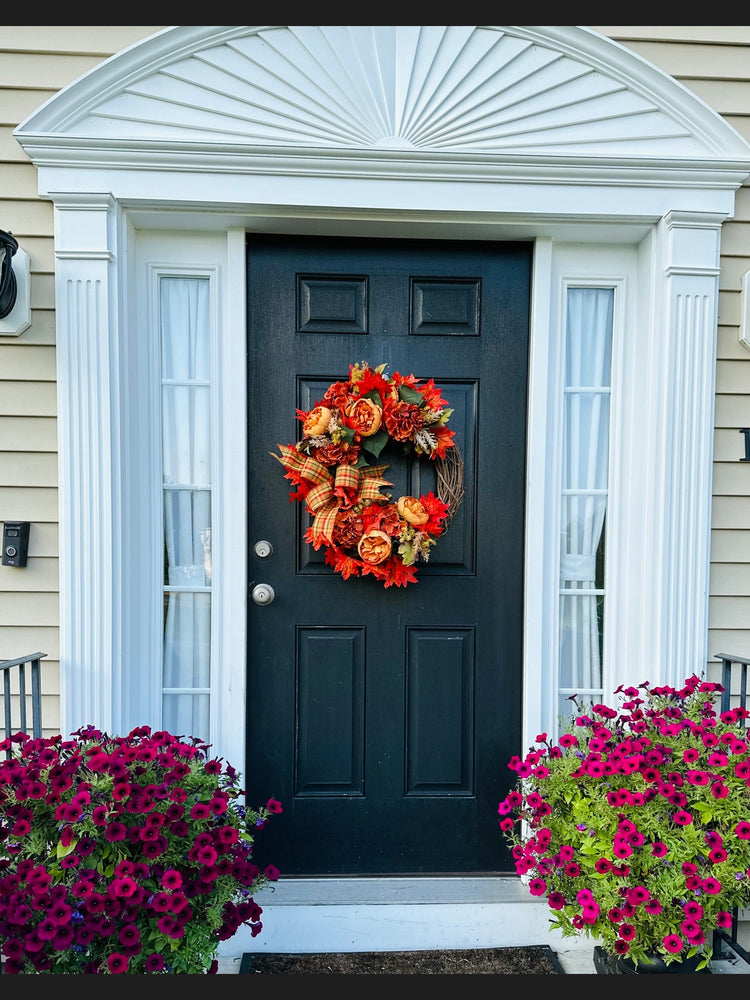 Virtual Fall Wreath Workshop with Kit and Video Tutorial