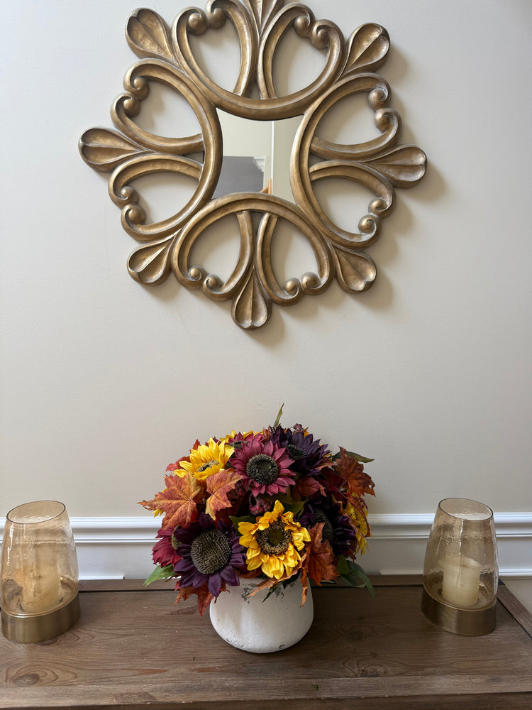 Vibrant Autumn Centerpiece – Harvest Arrangement for Fall