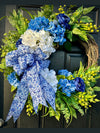 Designer Chinoiserie Wreath for Spring