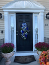 Blue & Silver Swag for Hanukah,  Winter, Christmas Swag
