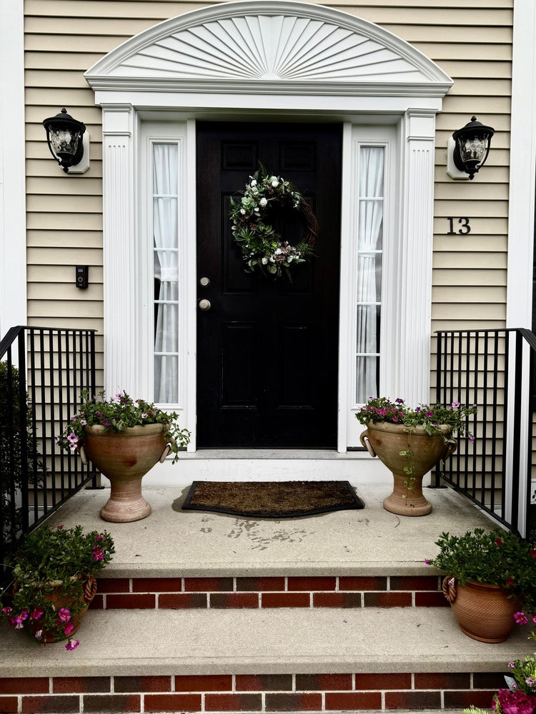 Succulent Wreath for Spring and Summer