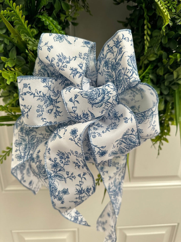 Chinoiserie Custom Wreath Bow *Bow Only