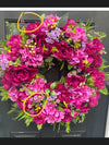 Cottage Style Peony Wreath Kit for Connie