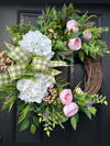 Spring Wreath Workshop at Brissonté in N.Reading on Wednesday March 27th