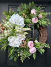Spring Wreath Workshop at Pipe Dream Brewing on March 21st at 6pm