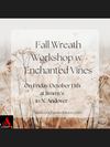 Fall Wreath Workshop at Jimmy's in North Andover October 13th