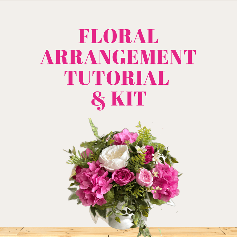 Spring Floral Arrangement Kit and Video