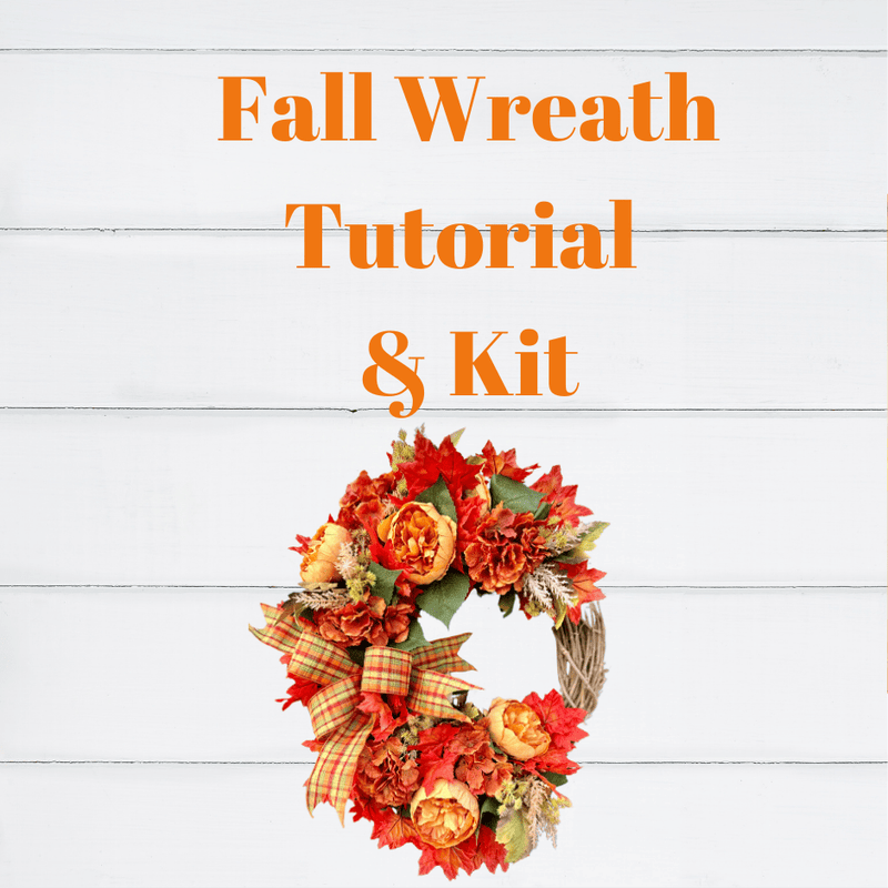 Fall Wreath Kit and Video Tutorial