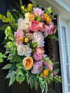 Spring “Kitchen Sink” wreath